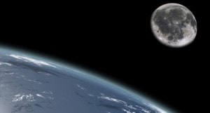Earth and Moon viewed from space Credit: Shutterstock