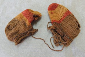 These booties were designed for a child. Their colors are remarkably well preserved, given that more than 1,000 years have passed since they were created.  Credit: Professor Kerry Muhlestein