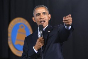 President Barack Obama  Credit: Reuters/Kevin Lamarque