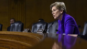 Senator Elizabeth Warren Credit: Susan Walsh/AP