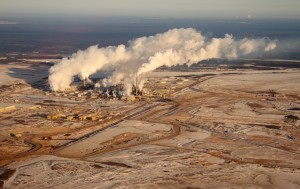 Alberta tar sands, the rape of a once beautiful province. Credit: Shutterstock