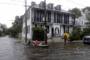 Charleston, S.C. flood Credit: NBC